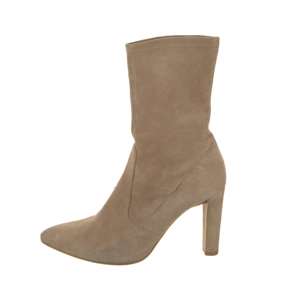 Stuart Weitzman genuine suede ankle boots